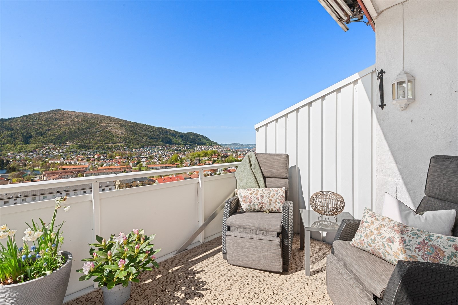 Balkongen er delvis overbygget Galleribilde