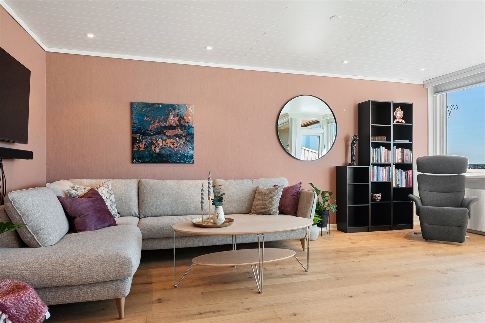 Nye enstavs parkettgulv fra 2021 Galleribilde