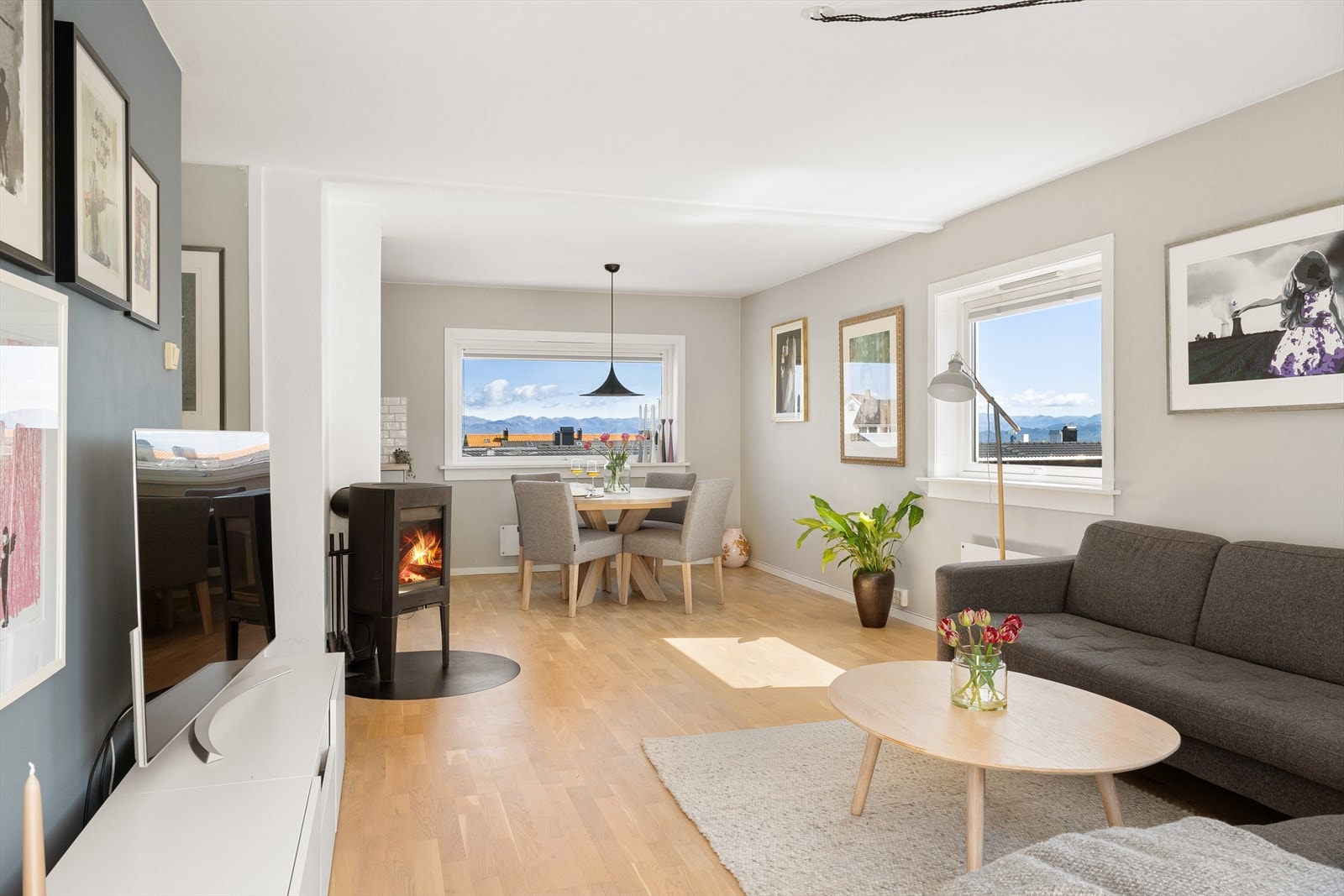 Nordvik bolig v/Carl-Åge Herrem presenterer Eskiltunasgate 2 - Smakfull leilighet med utsikt og solrik terrasse Galleribilde