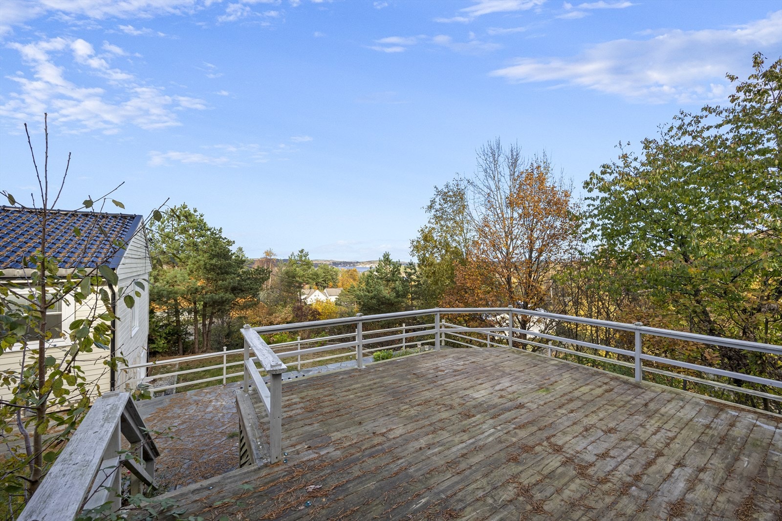 Terrasse på øvre nivå. Galleribilde