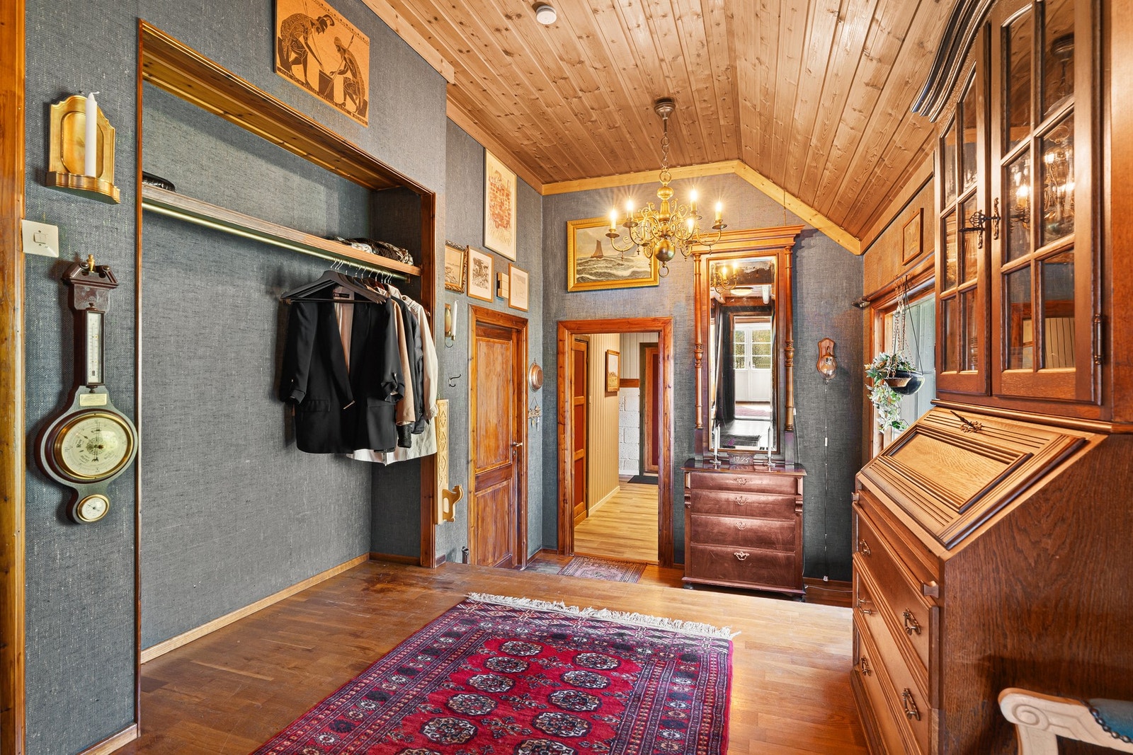 Fra hallen inn mot tilbygget Galleribilde