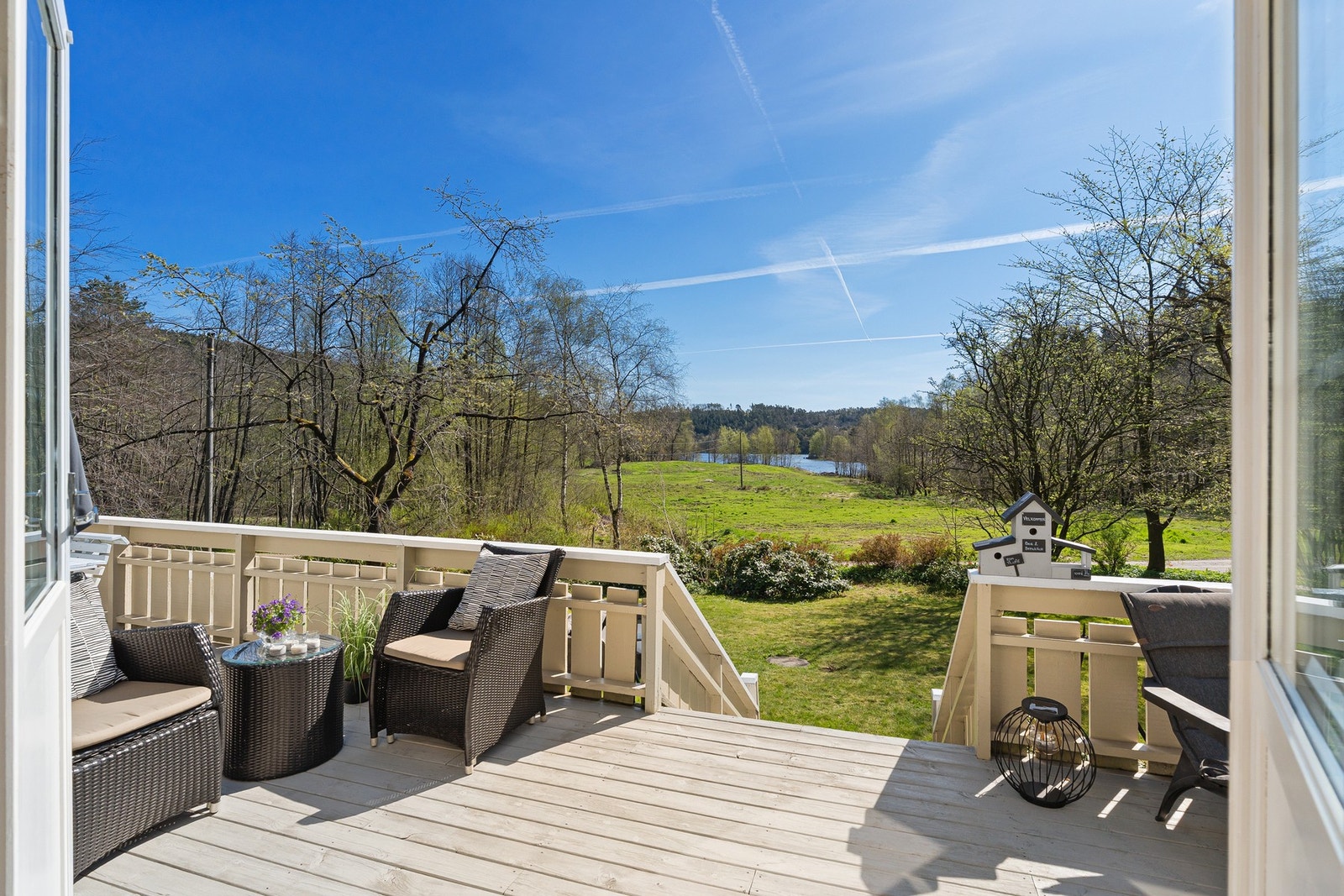 Det er solrikt og luftig Galleribilde