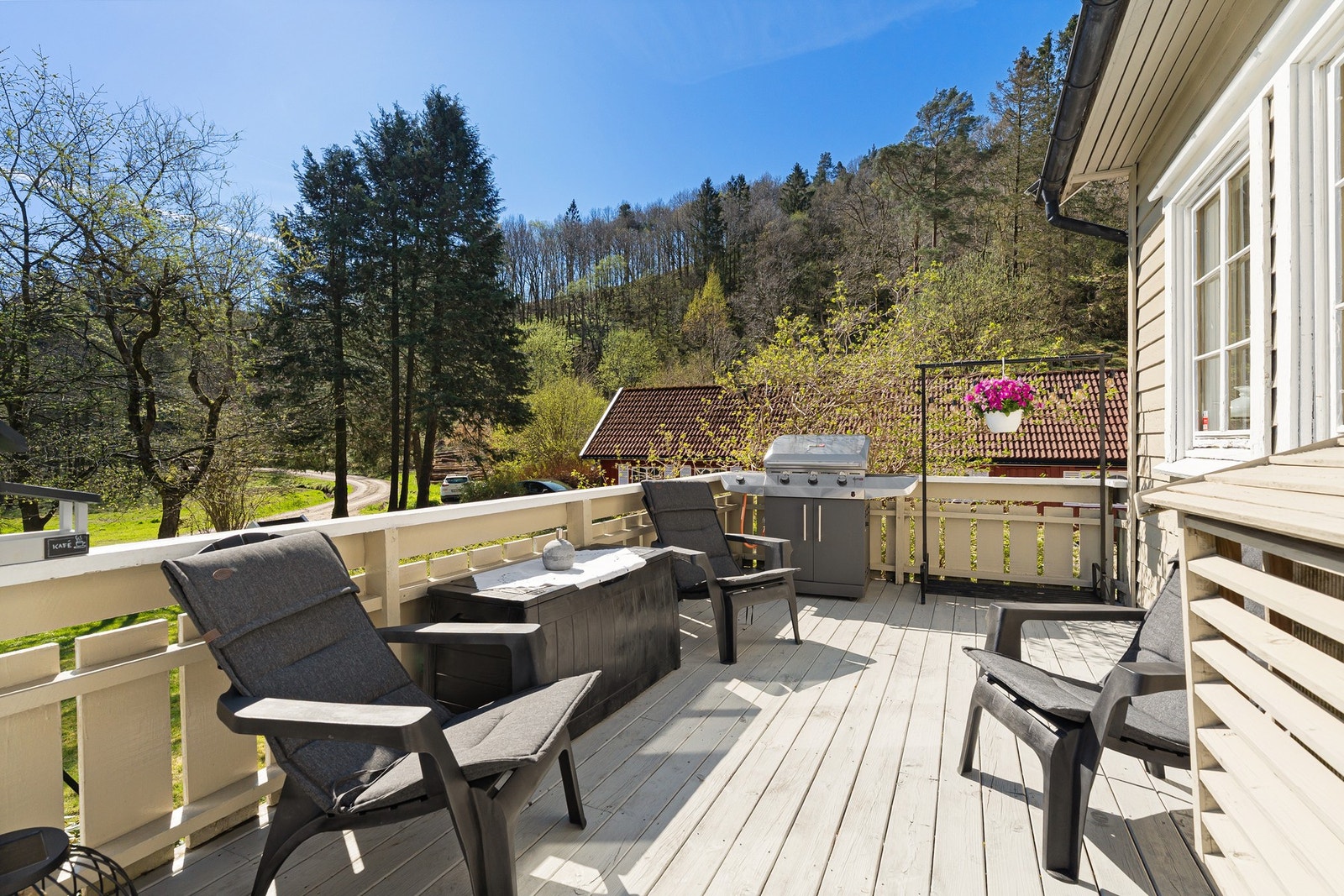 Fra den store terrassen Galleribilde