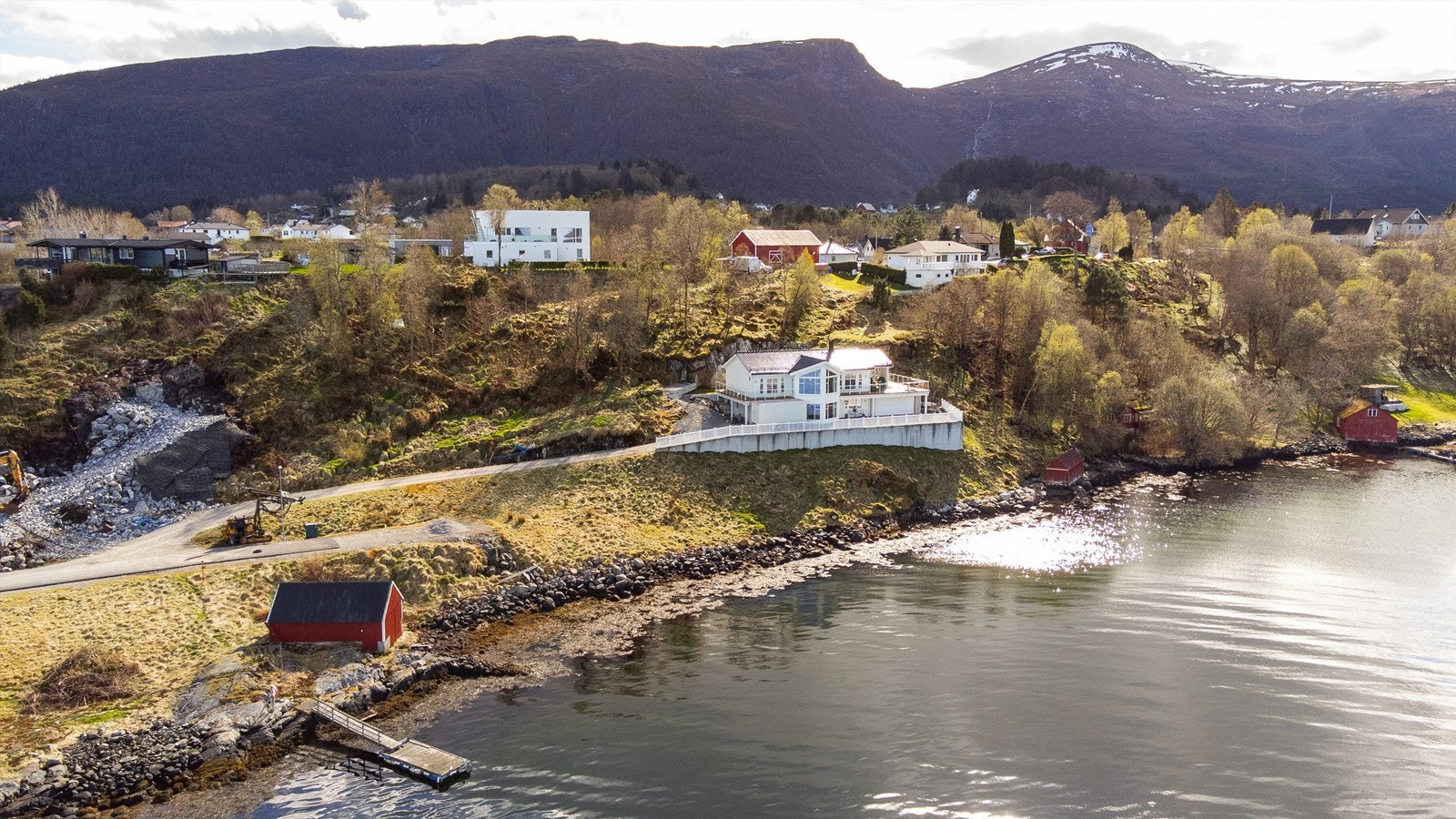 Dronefoto Galleribilde