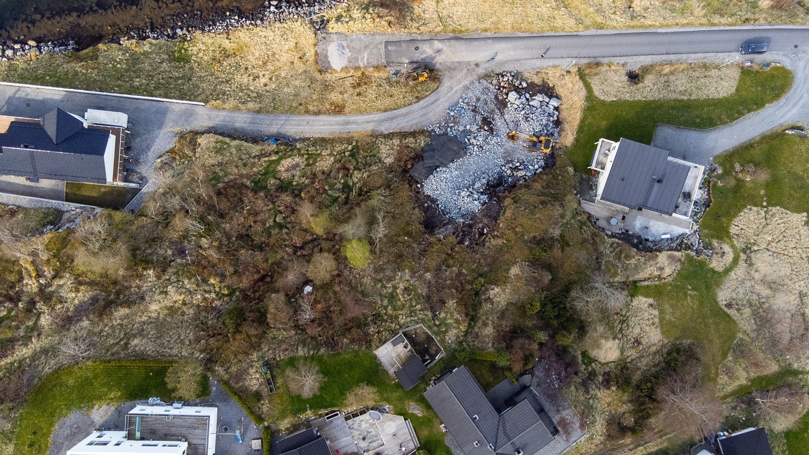 Dronefoto Galleribilde