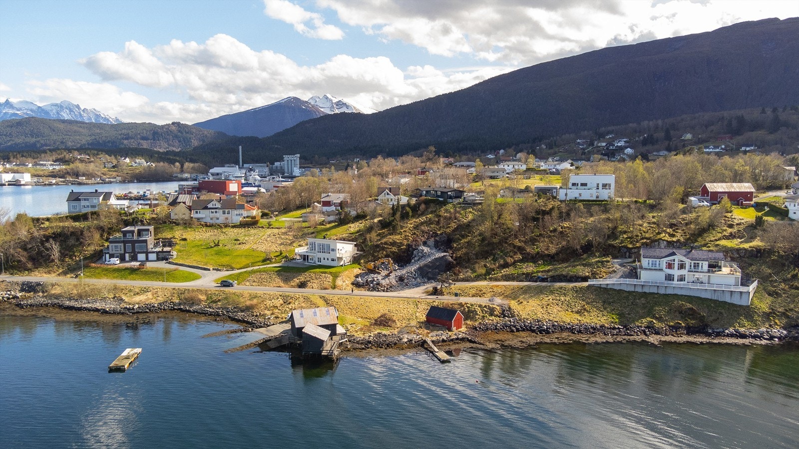 Dronefoto Galleribilde