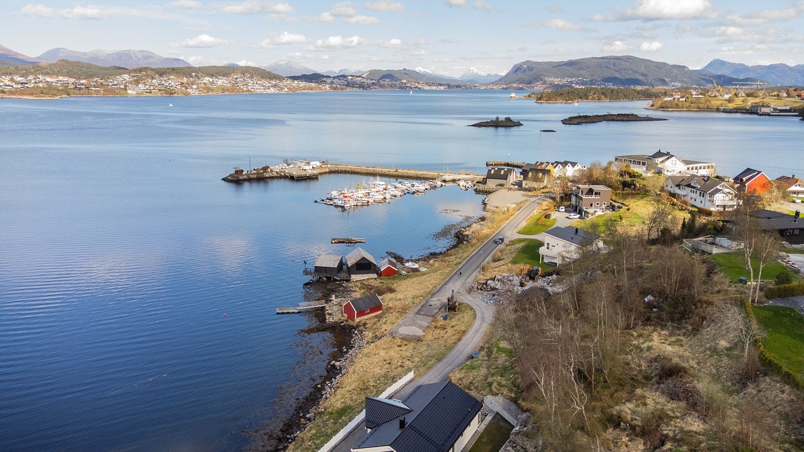 Dronefoto Galleribilde