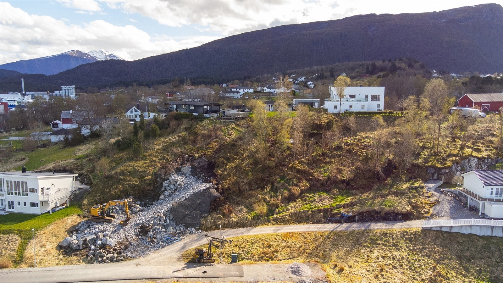 Dronefoto Galleribilde