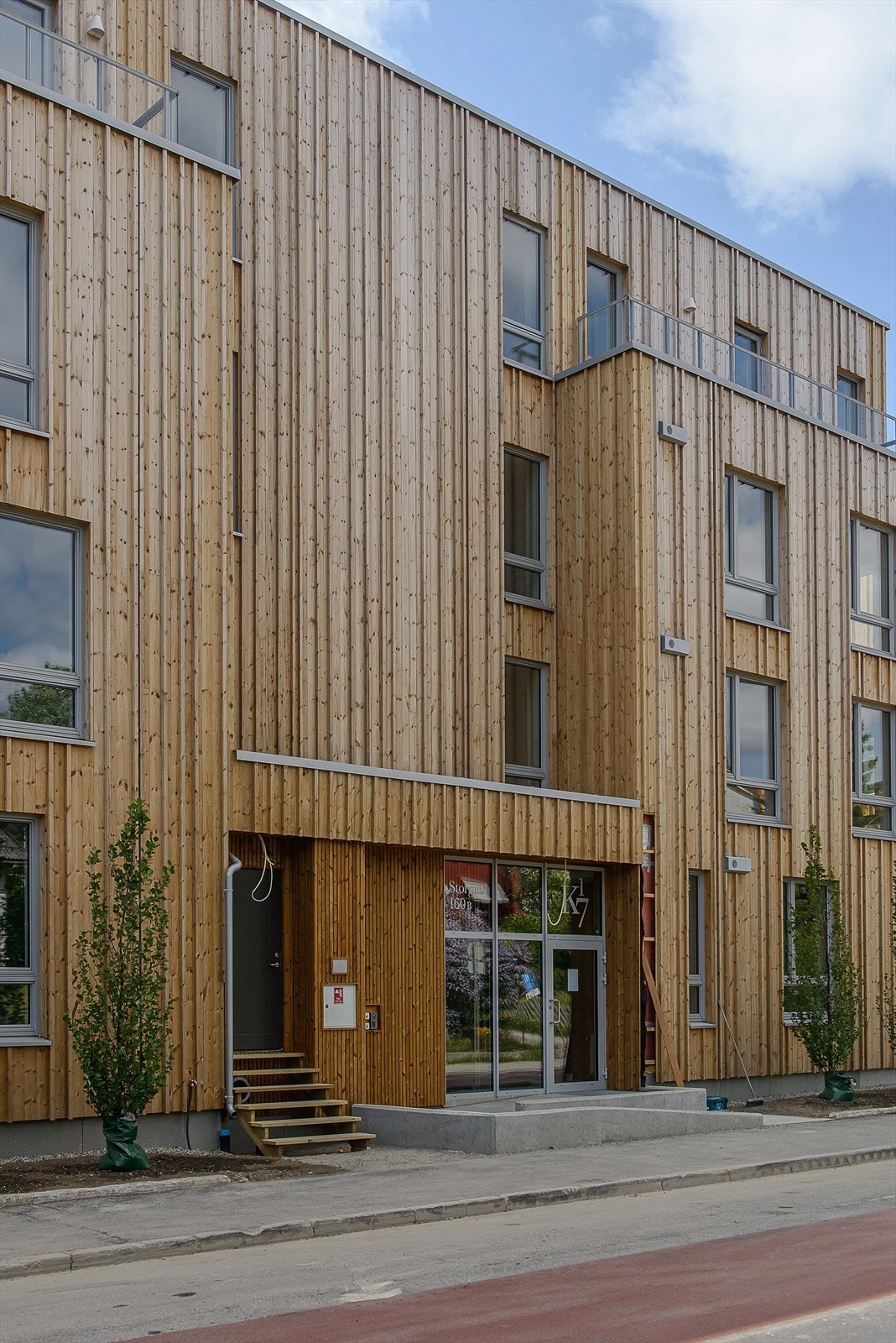 Fasade- Inngangsparti Galleribilde