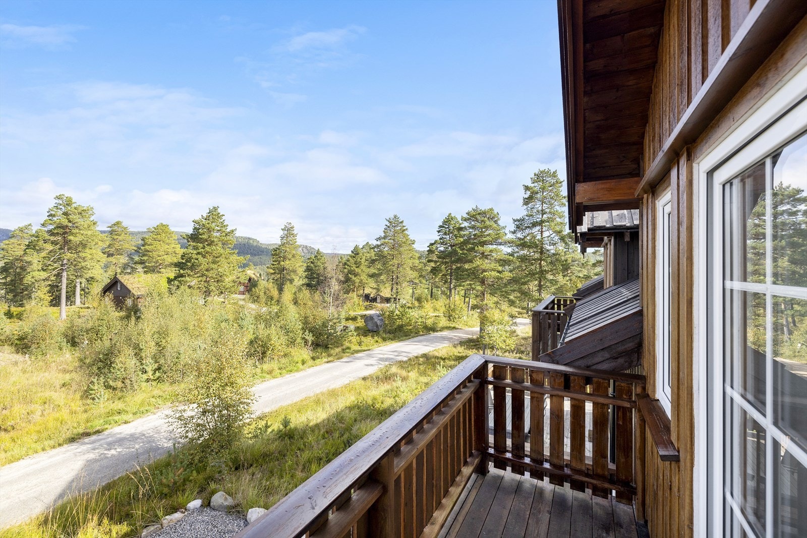 Balkong fra hovedsoverommet! Galleribilde