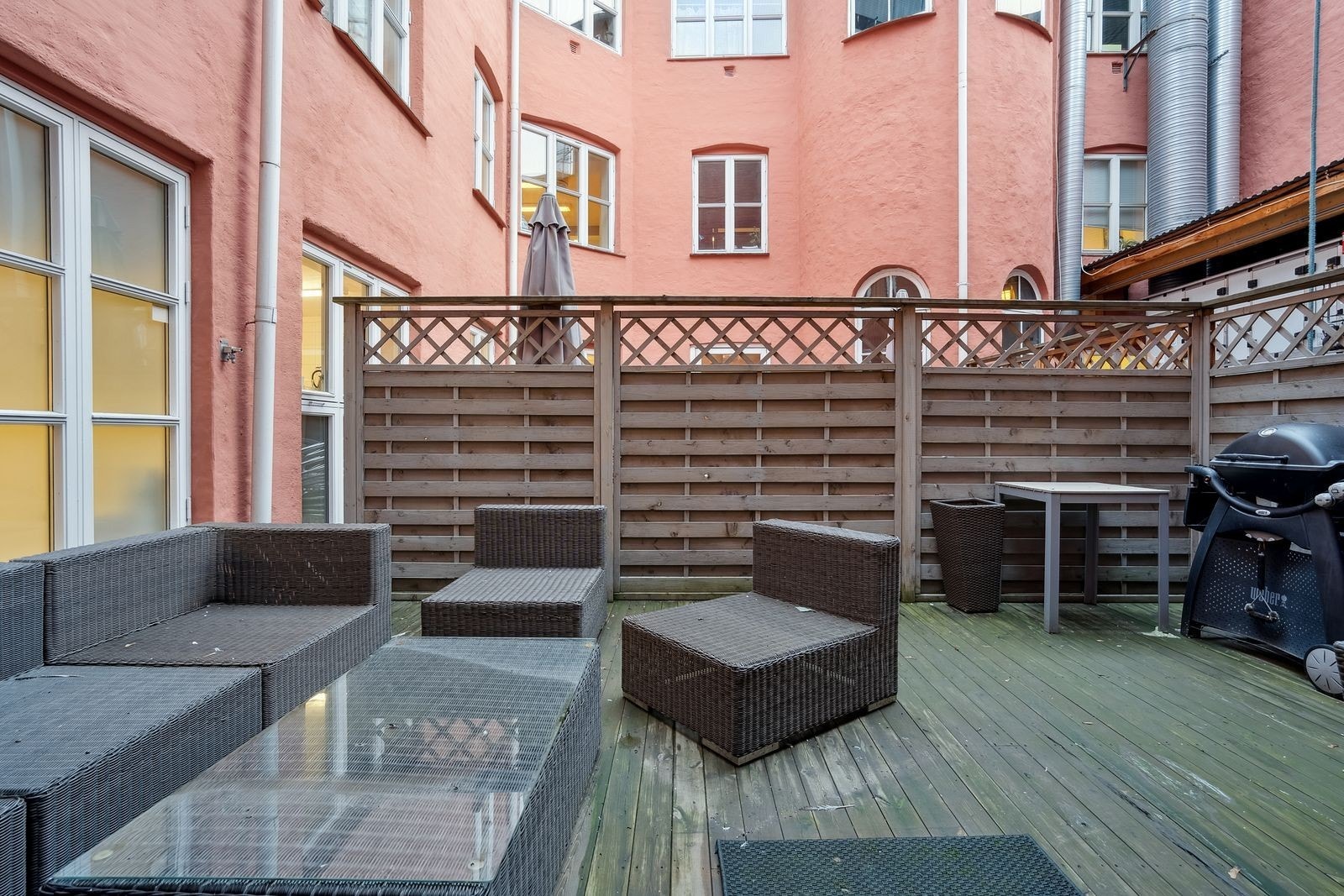 Privat takterrasse i 3.etg Galleribilde