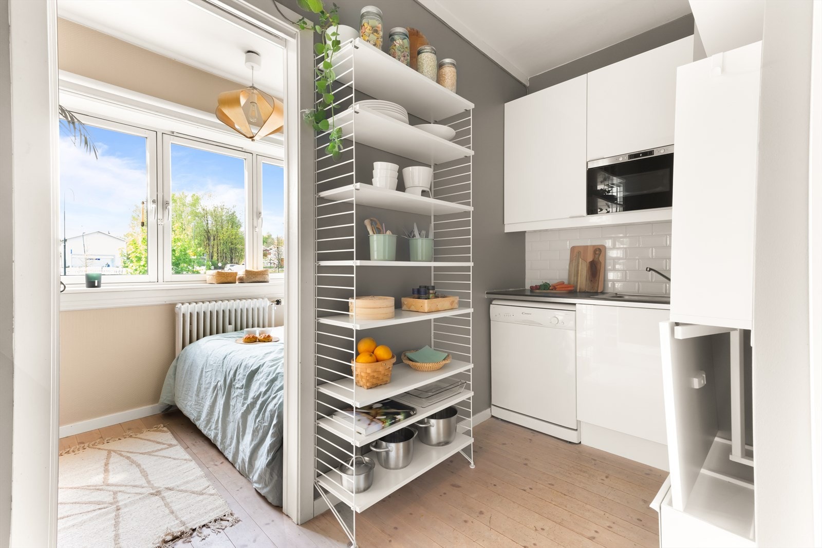 Borettslaget tilbyr to gjesteleiligheter som andelseierne kan leie til en rimelig pris. Galleribilde