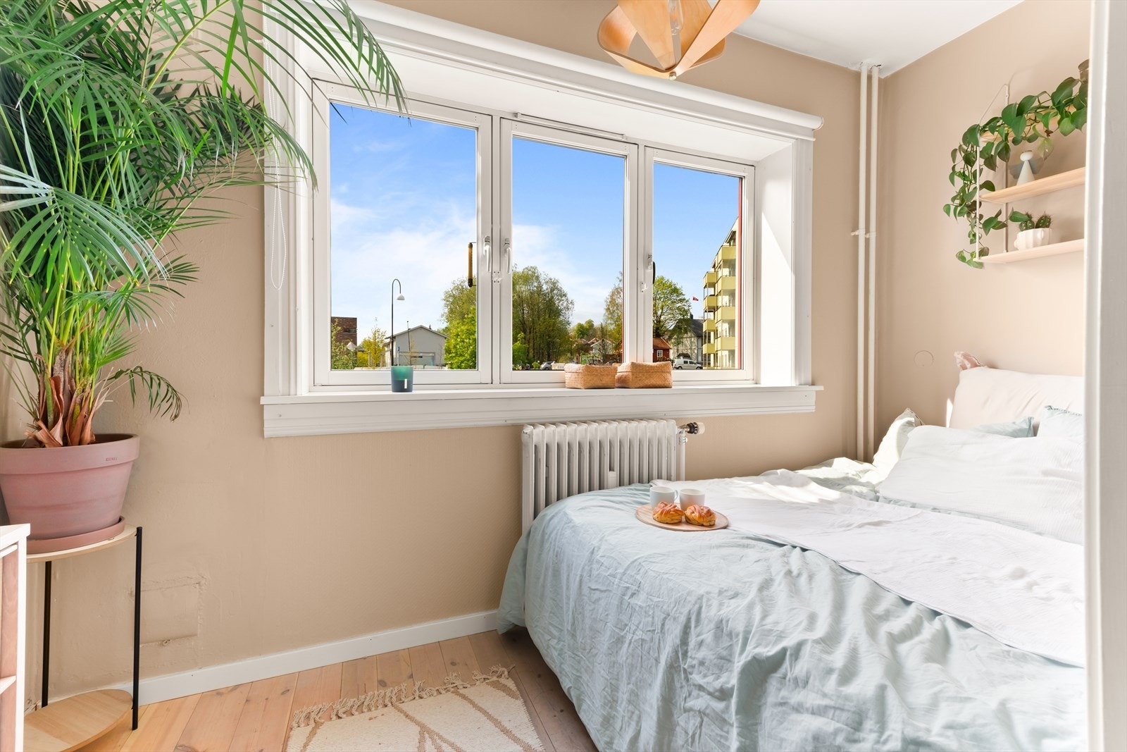 Soverommet er lunt og koselig og innredet med dobbeltseng på 150.cm. Galleribilde