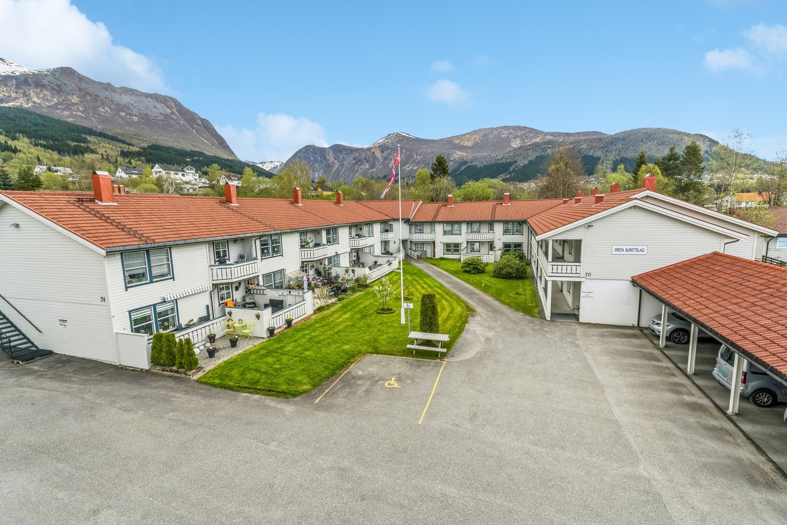 Pent opparbeidet fellesområde Galleribilde