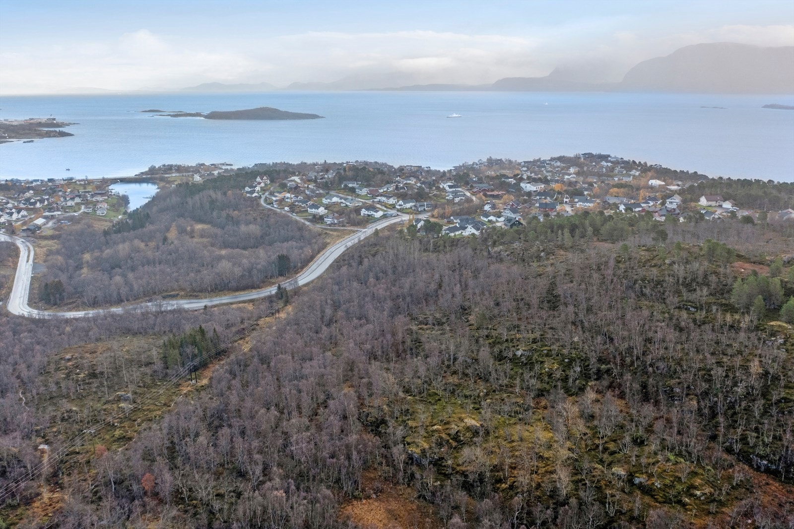Det er også kort vei til sjøen Galleribilde