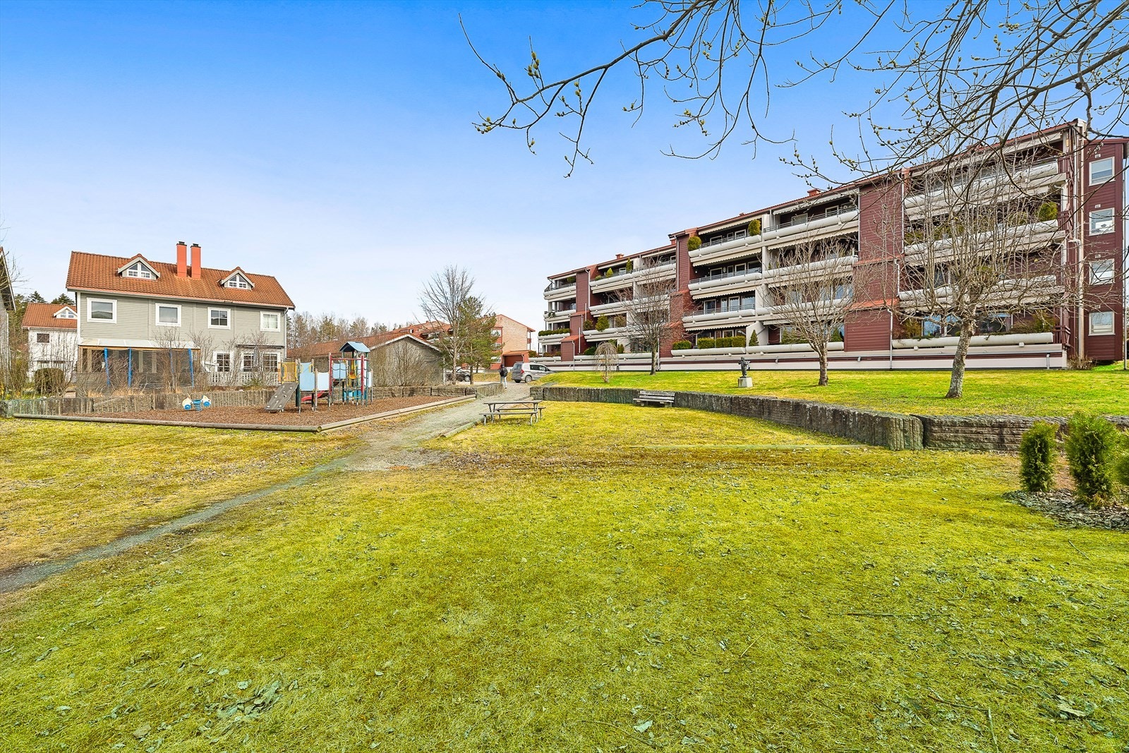 Fellesområdene er pent opparbeidet. Galleribilde