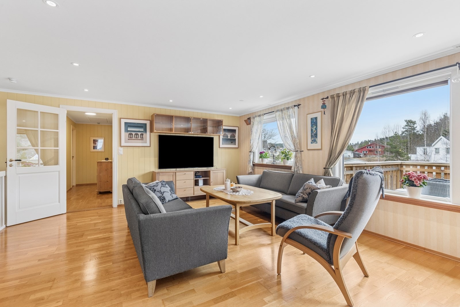 Her kan familien kose seg. Galleribilde