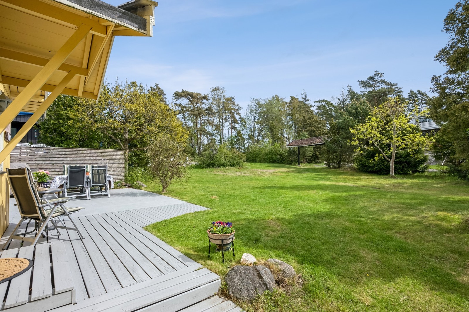 Perfekt sted å nyte morgenkaffen Galleribilde