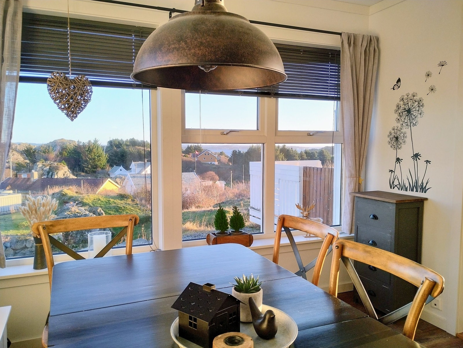 Flott utsikt selv under frokost eller lunsj Galleribilde