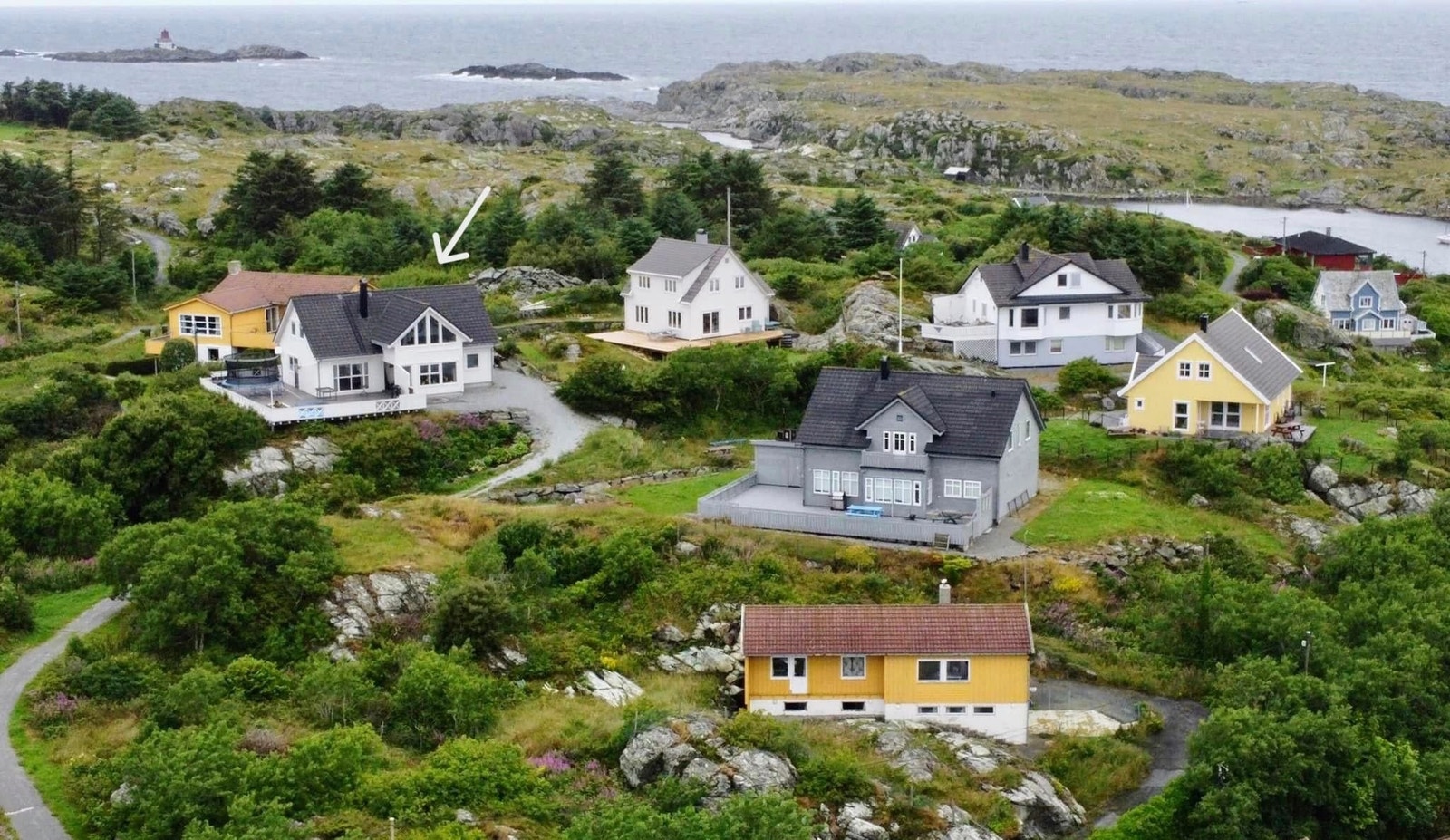 Flott beliggenhet Galleribilde