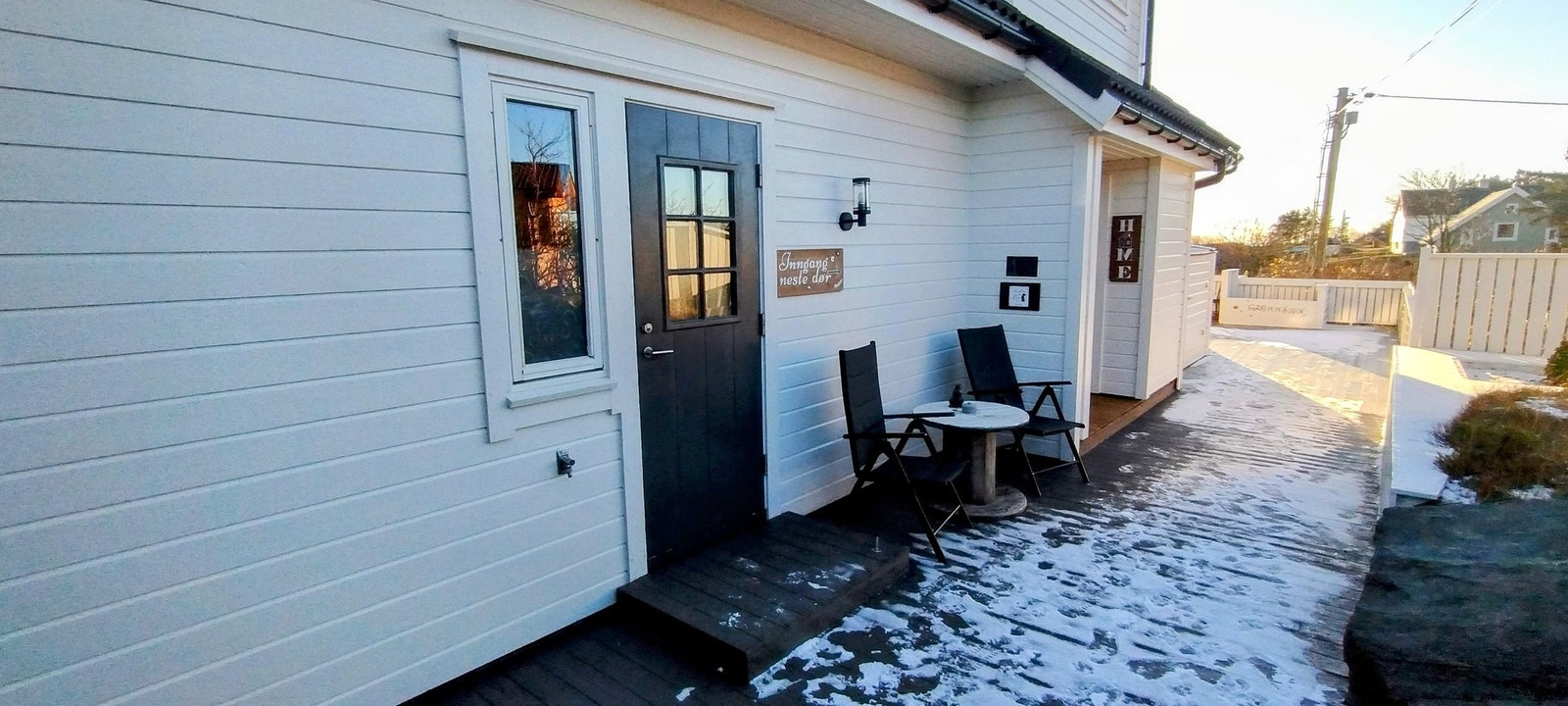 Inngang til vaskerommet Galleribilde