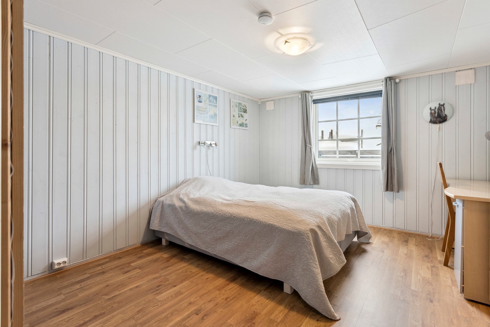 Innredet rom i kjeller som benyttes som soverom (Ikke omsøkt) Galleribilde