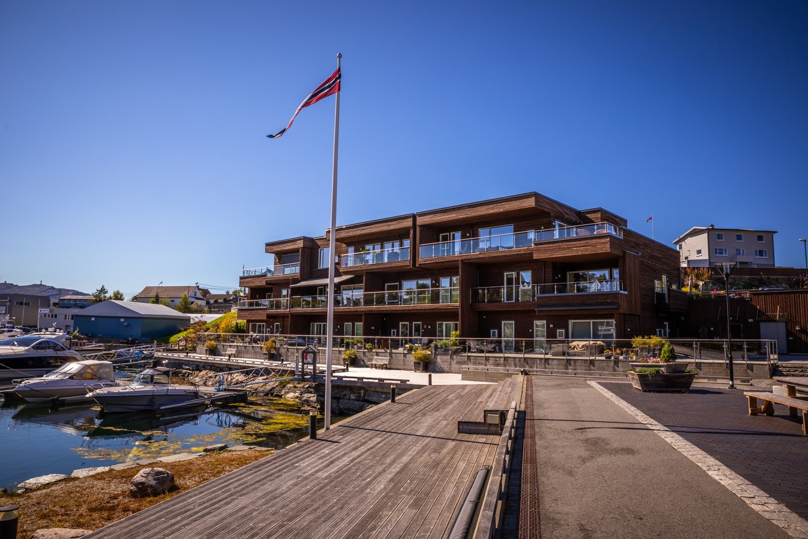 - Lekker leilighet med en maritim beliggenhet i sjøkanten - Galleribilde