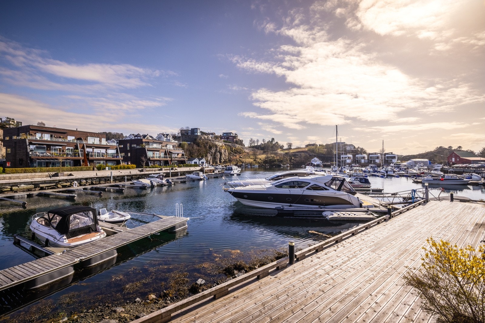 - Utsikt over sameiet kai - Galleribilde