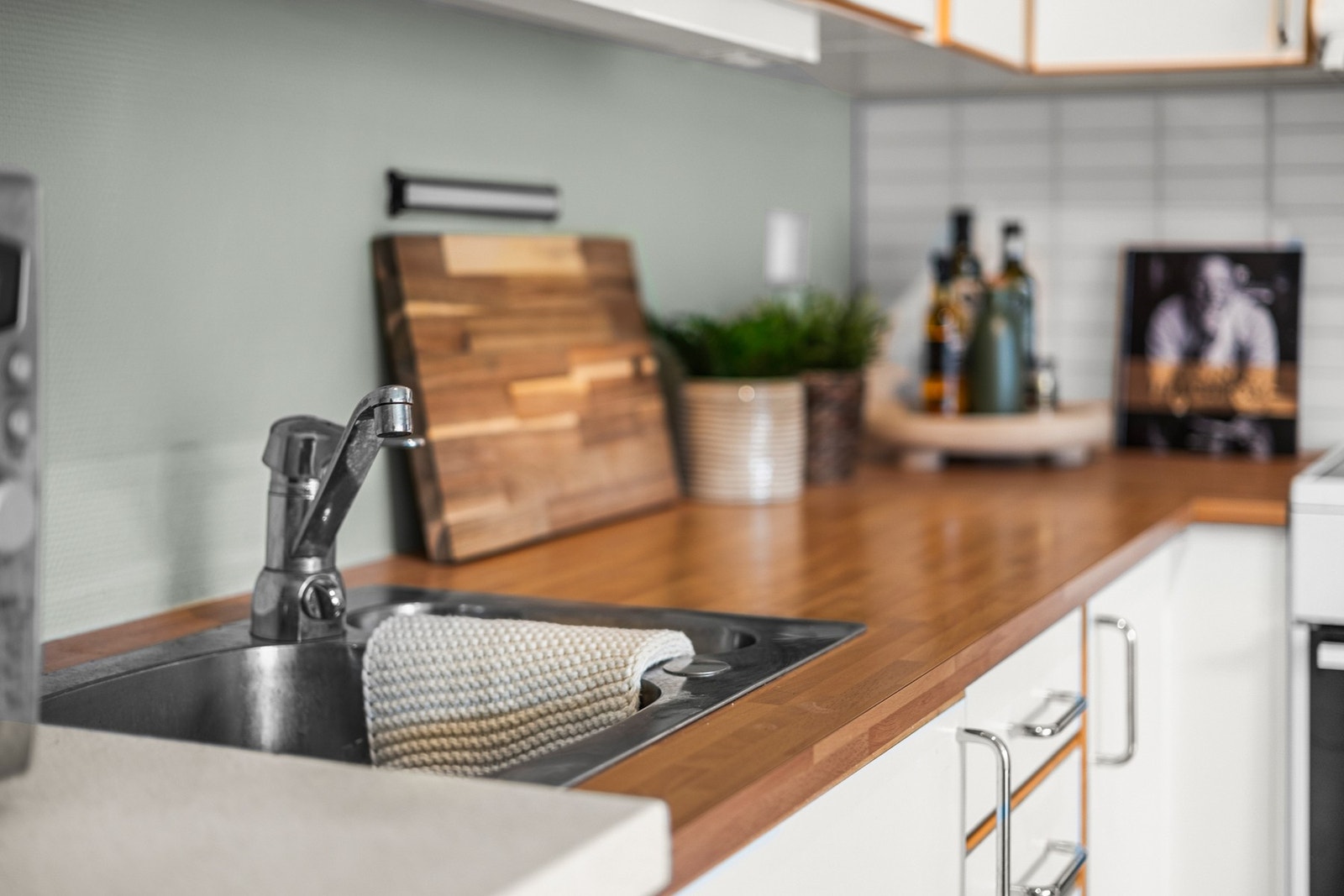 Detaljbilde kjøkken. Galleribilde