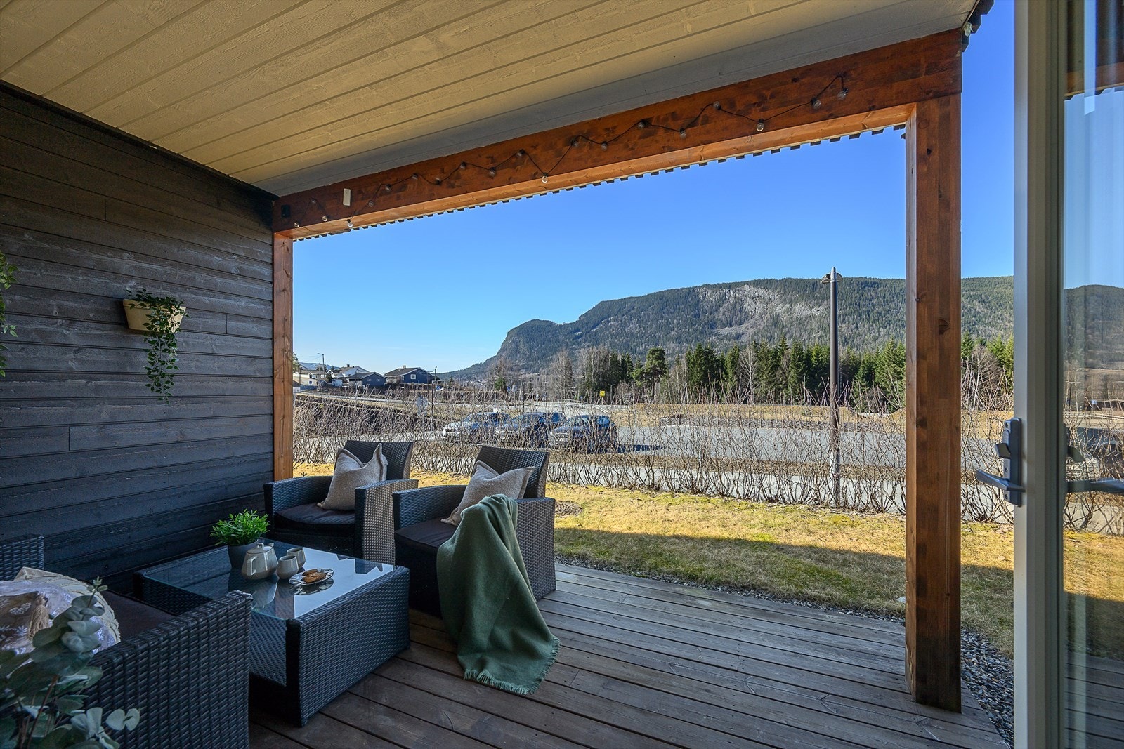 Lun og skjermet fra vær og vind. Galleribilde