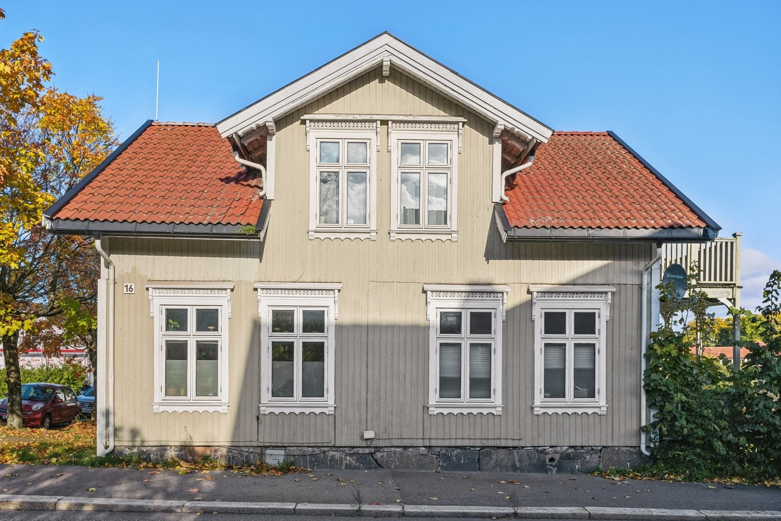 Fasaden mot Torggata Galleribilde