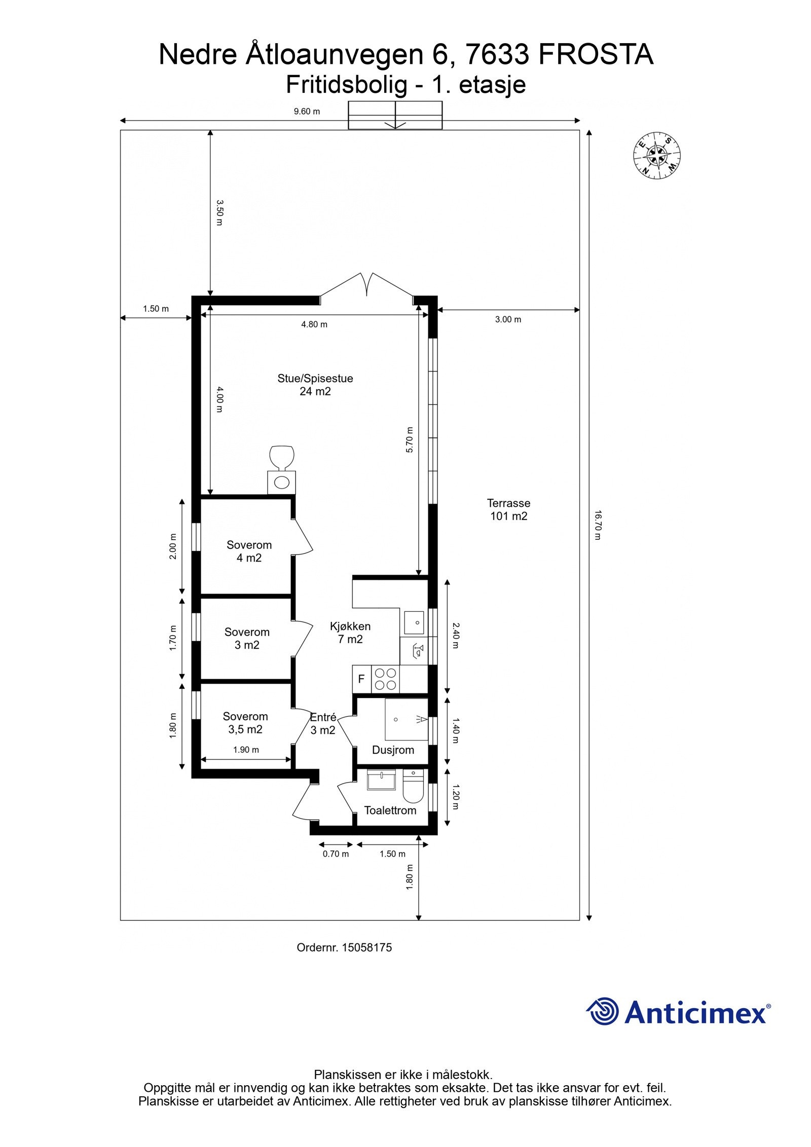 Planskisse. Galleribilde
