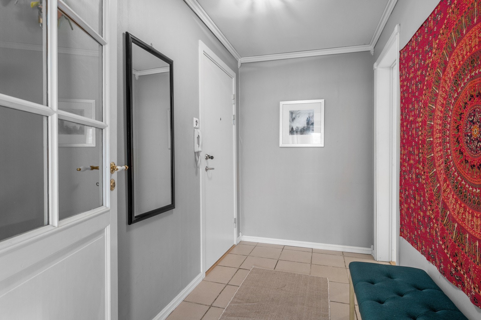 Trappefriadkomst til en innbydende entrè Galleribilde