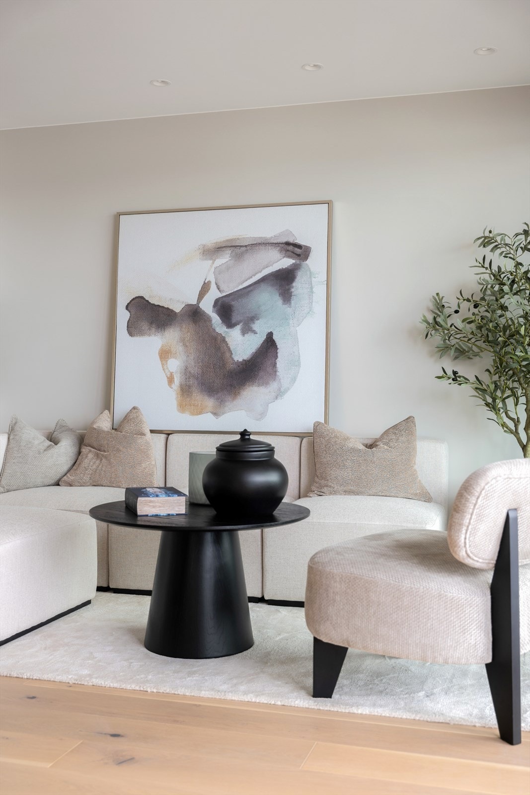 Plass til stor sofa Galleribilde