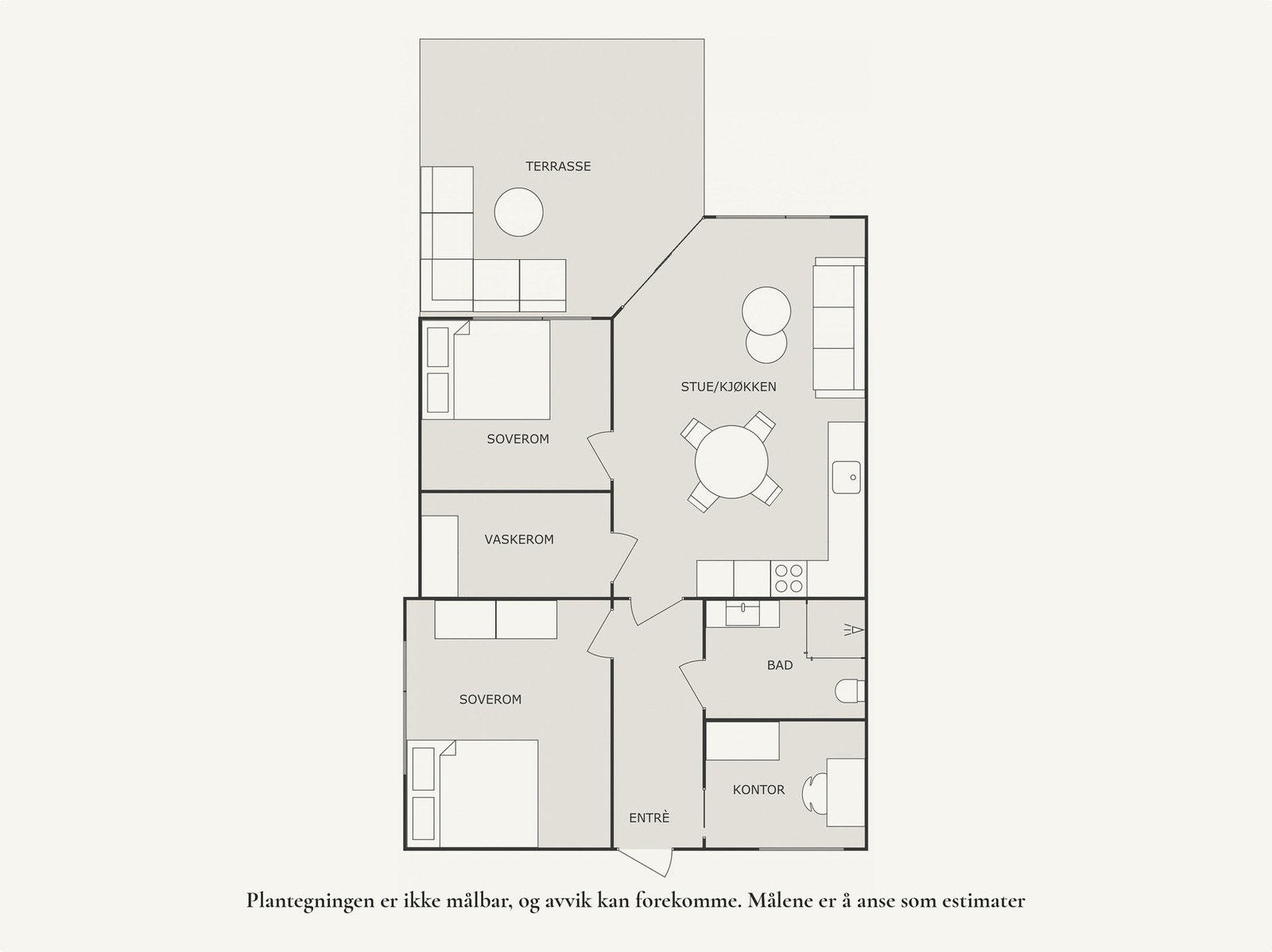 Plantegning. Galleribilde