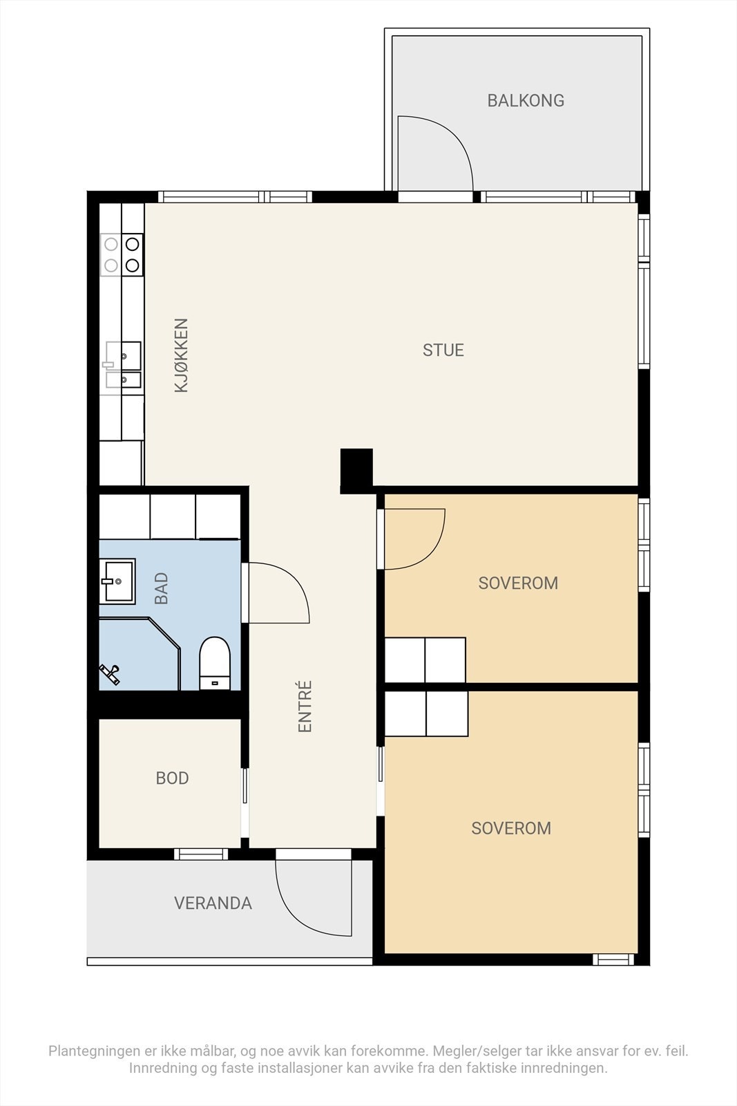 Plantegning. Galleribilde