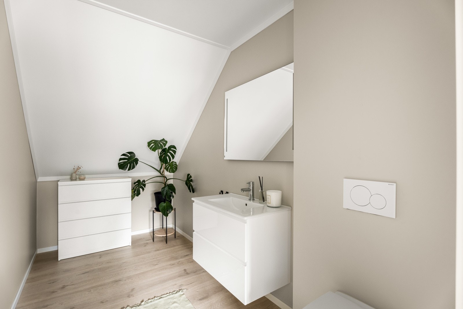 Stilen er gjennomført i alle rom Galleribilde