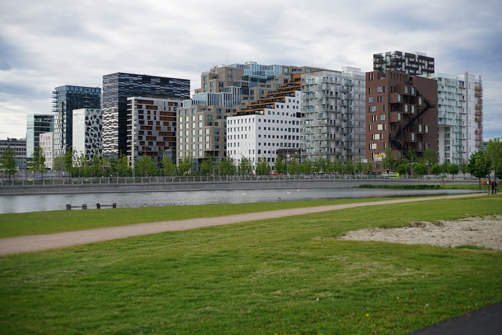 Ca. 10 minutter til Barcode. Galleribilde