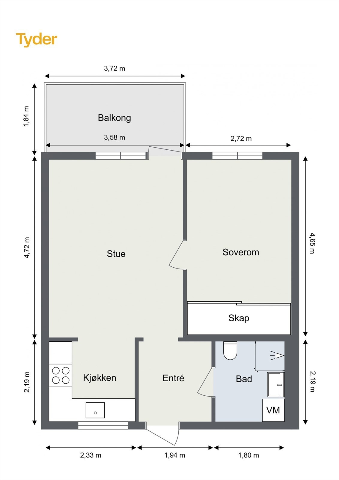 Plantegning. Galleribilde