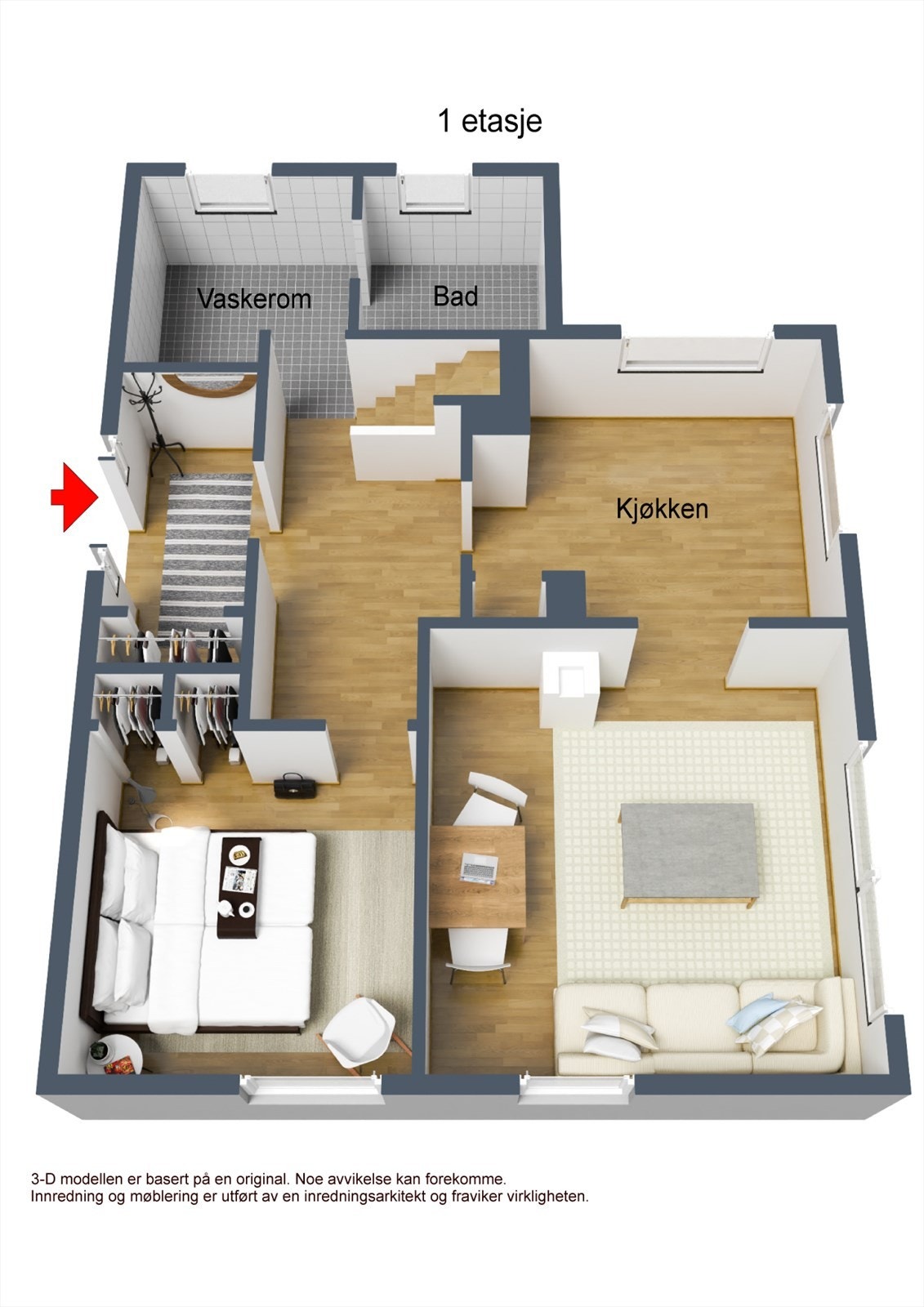 Planteikning Galleribilde