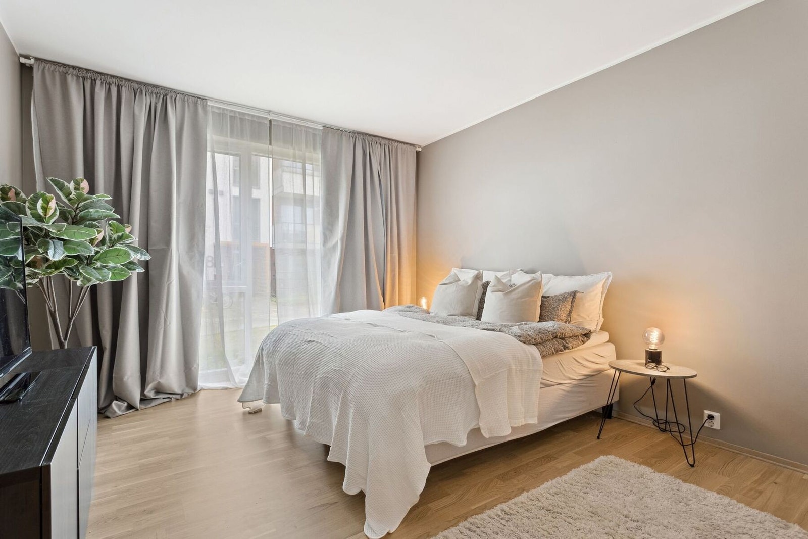 Hovedsoverom på 15,7kvm. Galleribilde