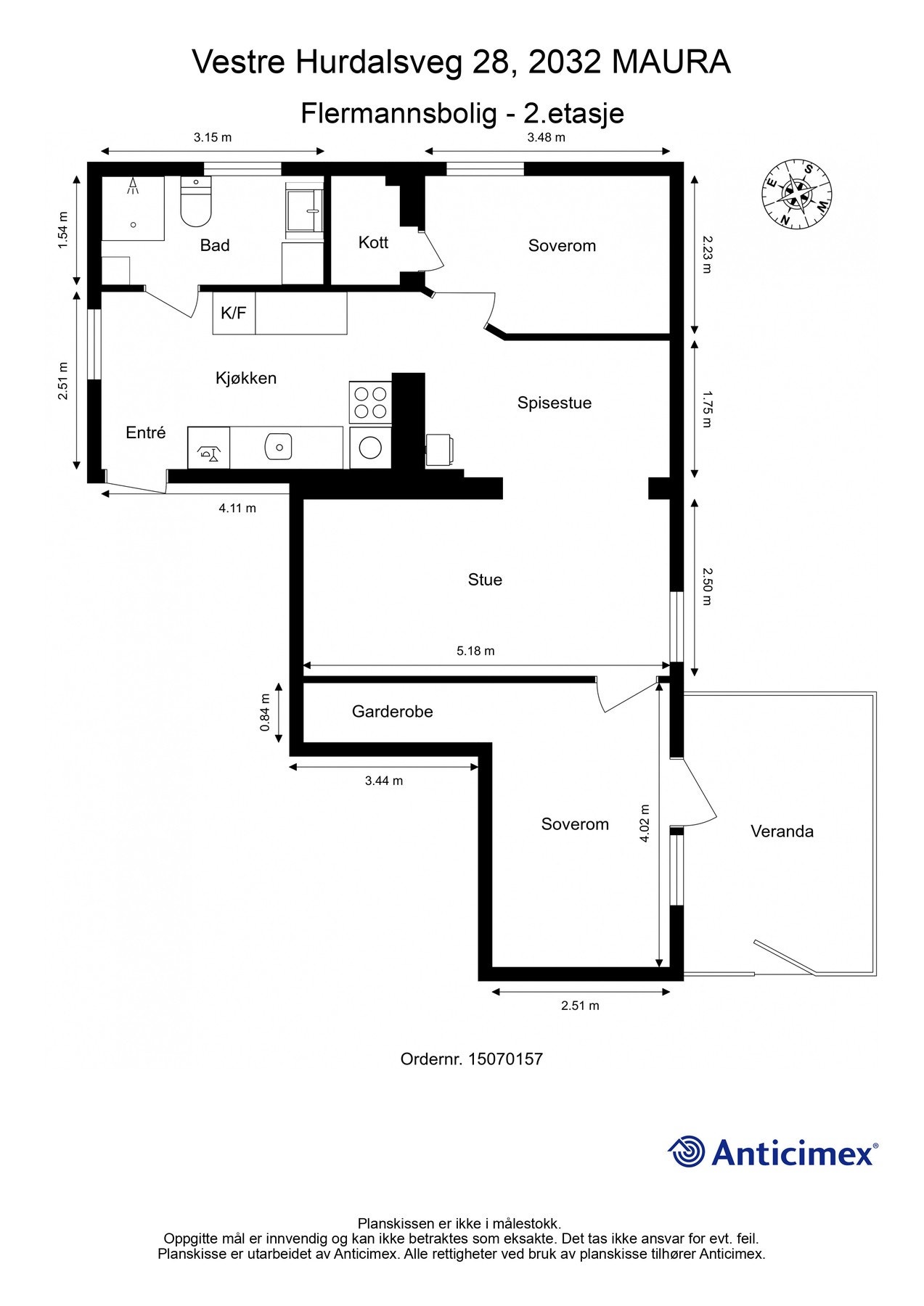 Plantegning. Galleribilde