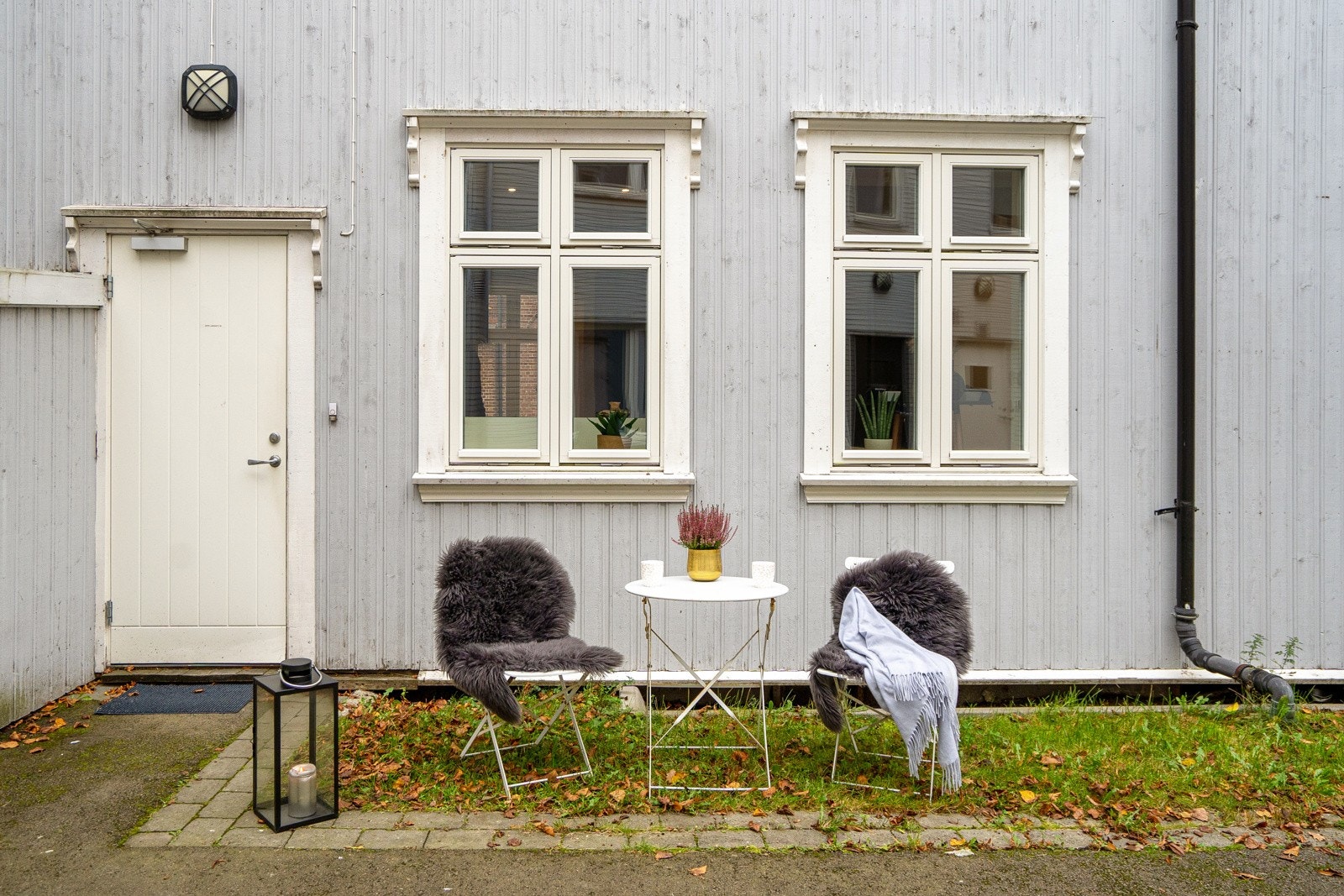 Felles bakgård Galleribilde