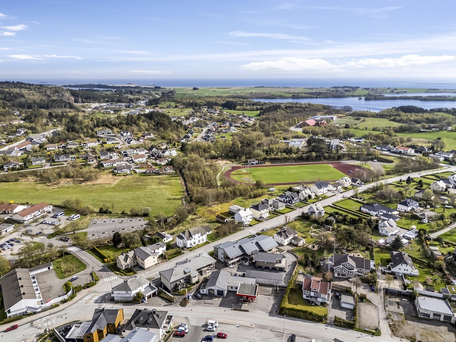 Dronefoto Galleribilde