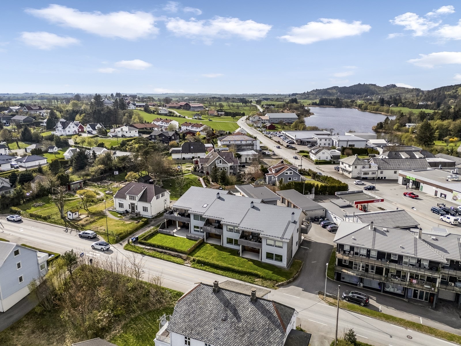 Dronefoto Galleribilde