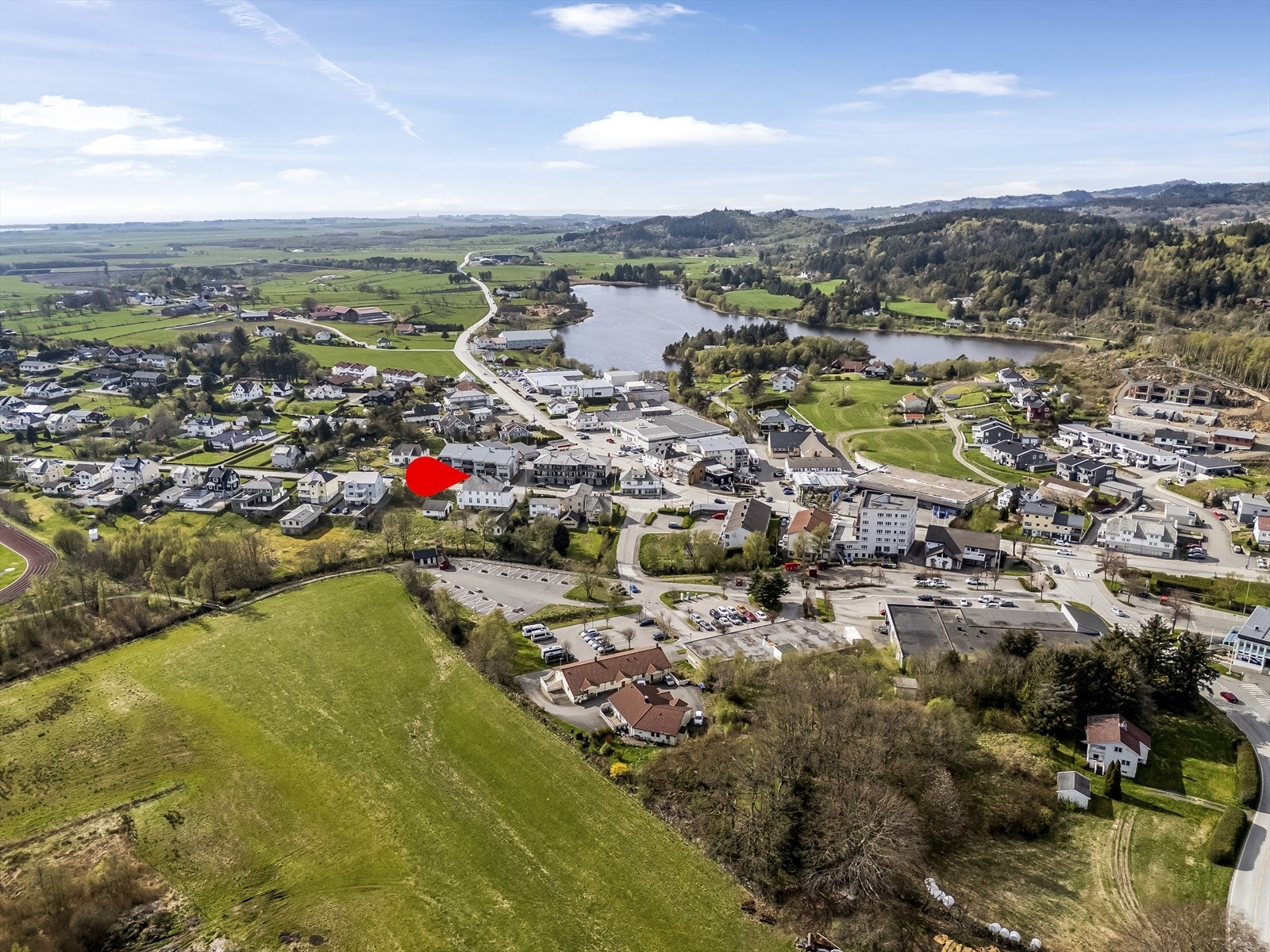 Dronefoto Galleribilde