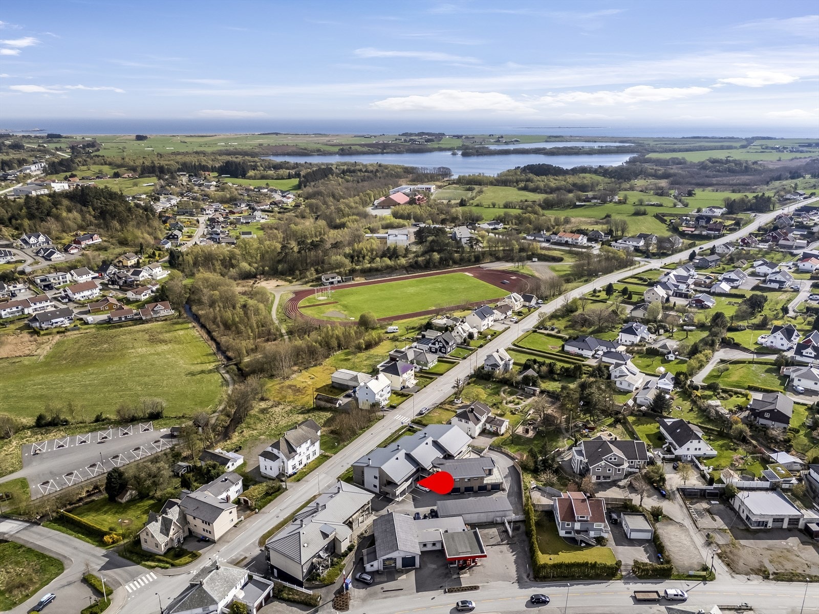 Dronefoto Galleribilde