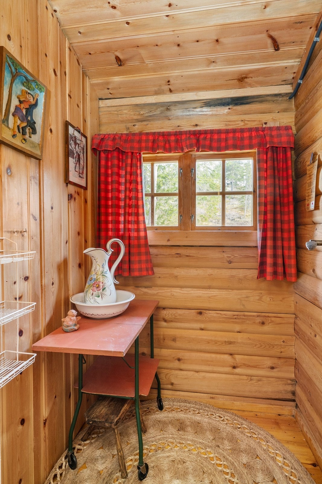 Baderom/rom til å kunne vaske seg. Galleribilde