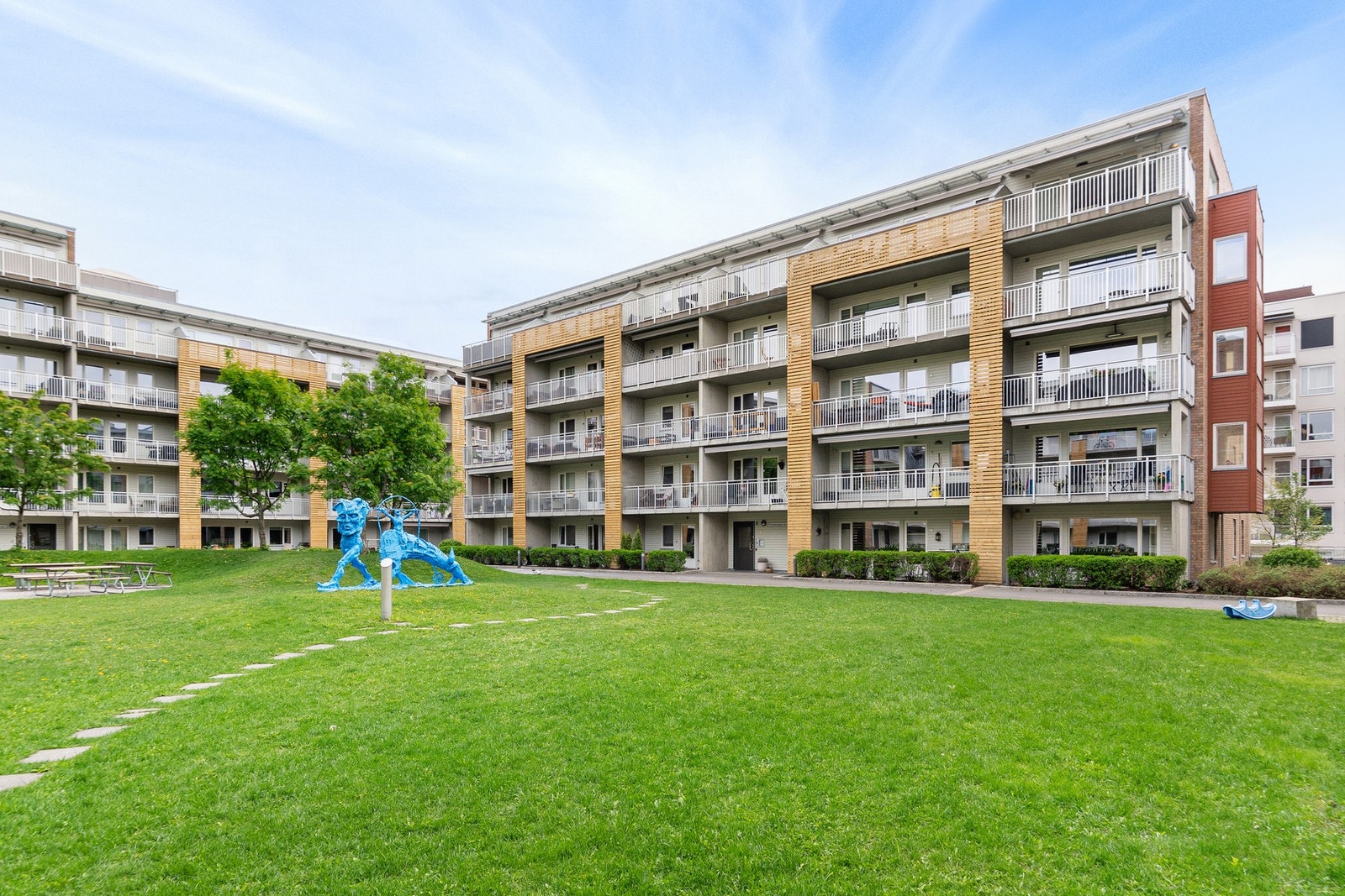 Leiligheten har en sentral og attraktiv beliggenhet på Løren. Galleribilde