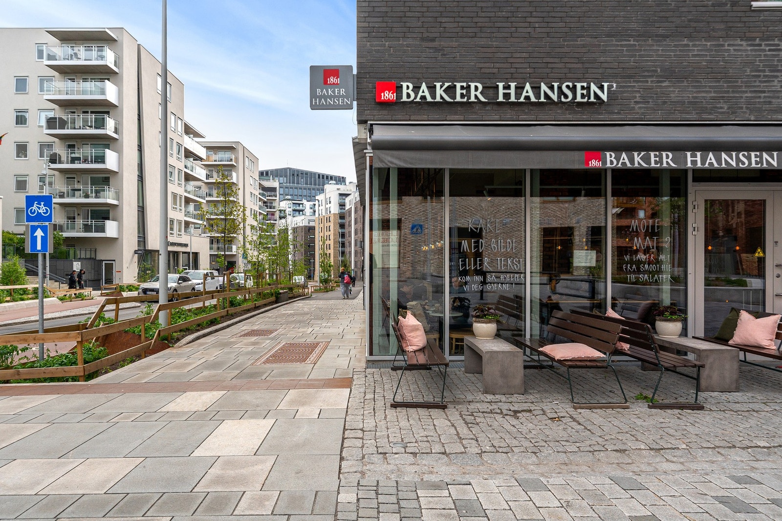 Her finner du flere hyggelige kafeer og spisesteder. Galleribilde